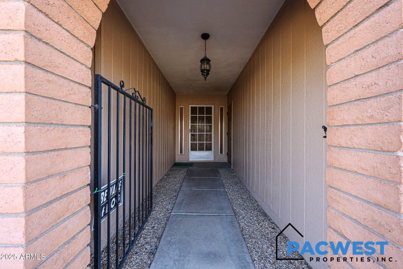 Exterior Entry Way