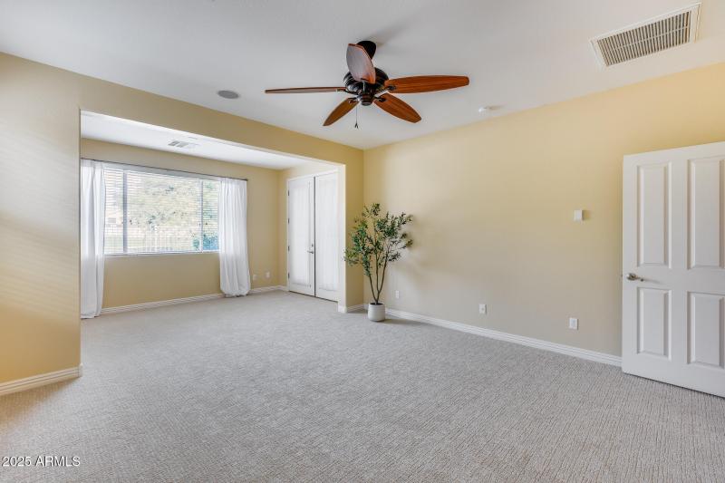 Sitting Area in Master Bedroom
