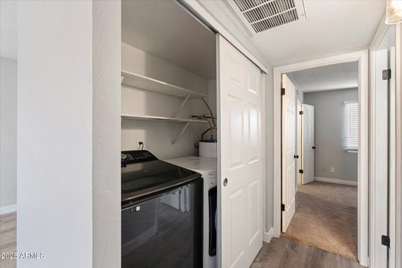 Laundry with washer and dryer included