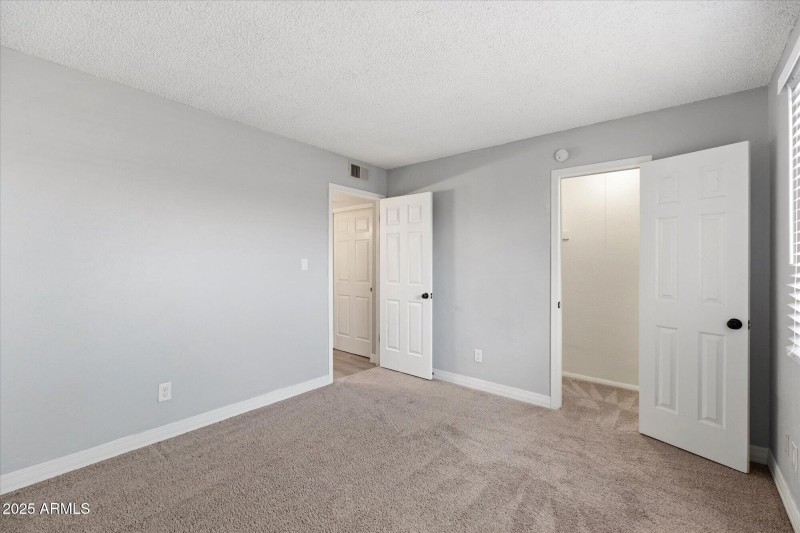 Guest Bedroom and walk in closet