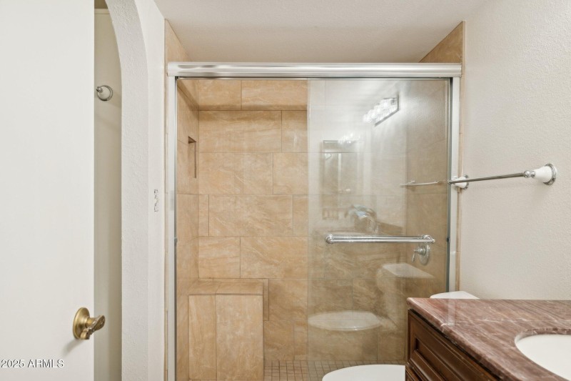 Tile & Glass Shower