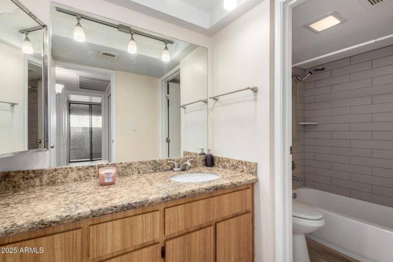 Sink area separate from bathing/toilet