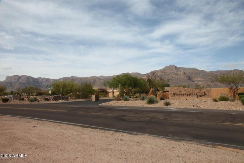 Front of Subdivision