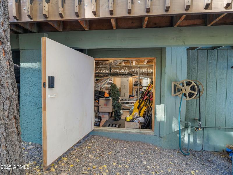 Exterior Access to Basement