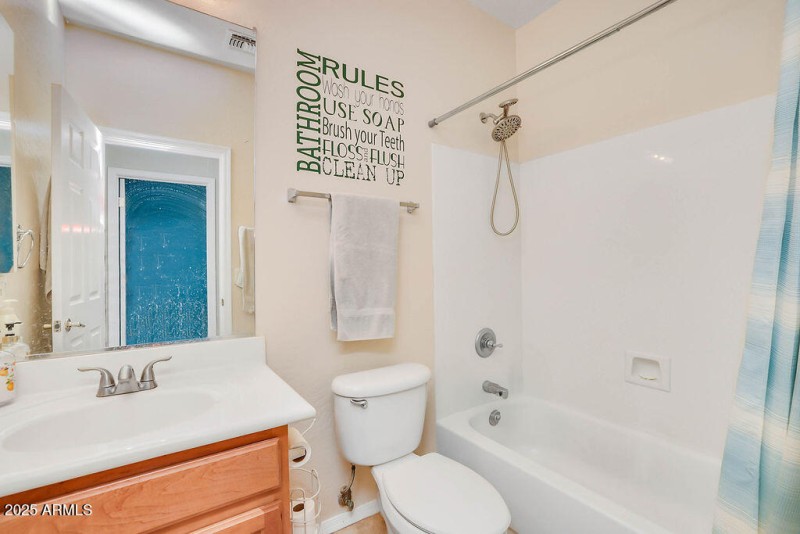 Down Stairs Full Bathroom