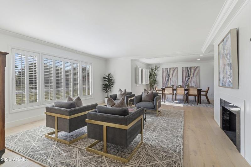 Light-Filled Living Room