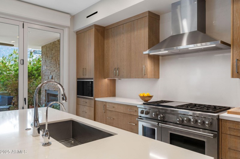 Wolf dual fuel Range