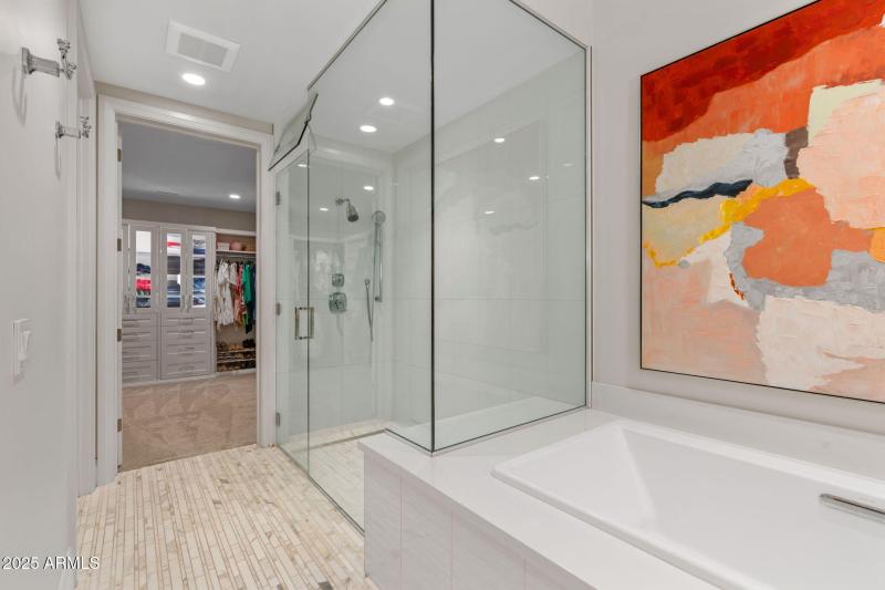 Huge Shower & Soaking tub