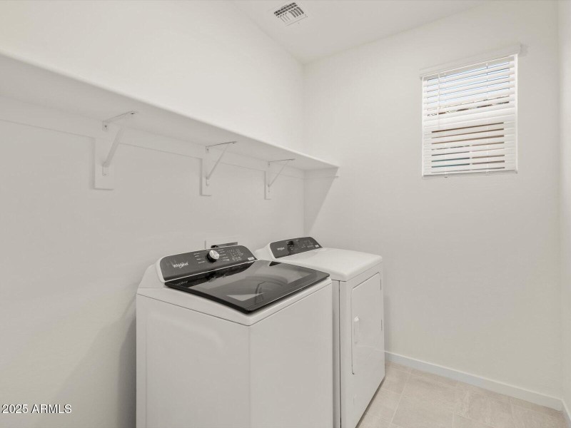 Included Washer & Dryer