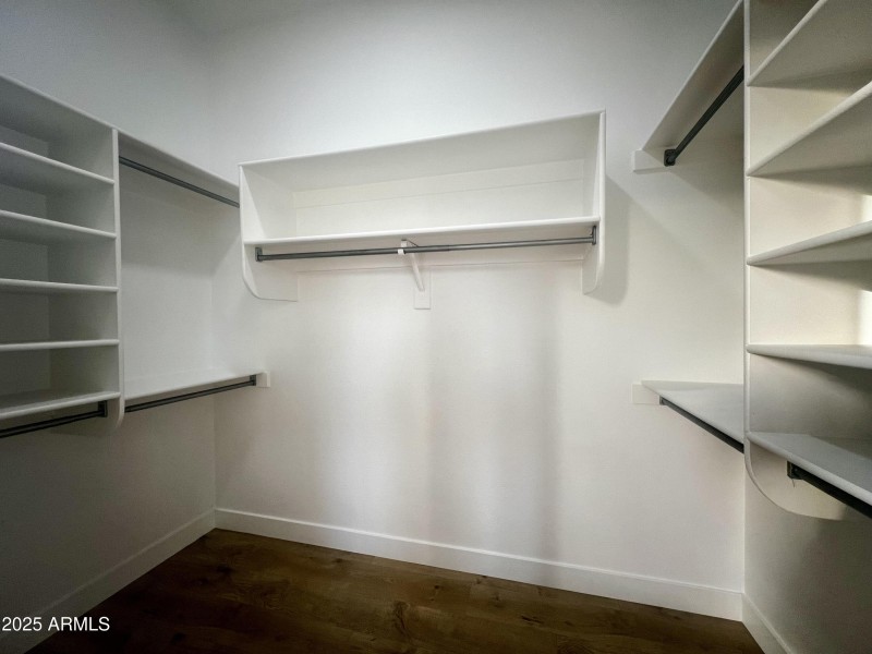 primary walkin closet
