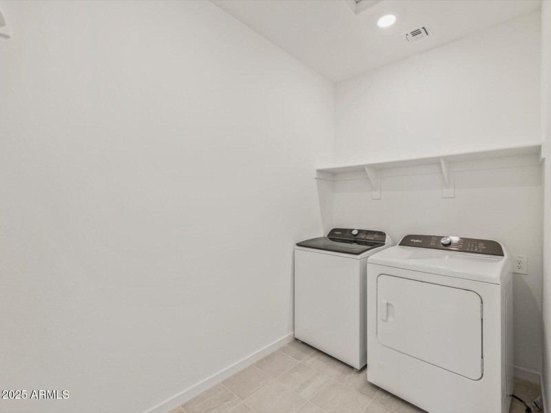 Included Washer & Dryer