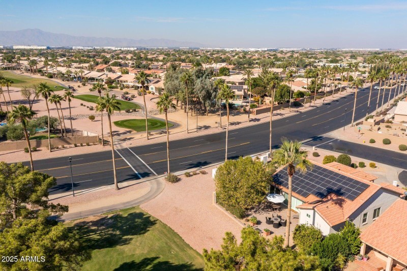 15155 W Robson Cir N Drone Solar across