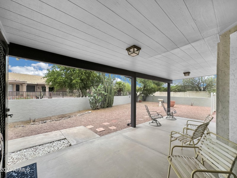 Extended Covered Patio