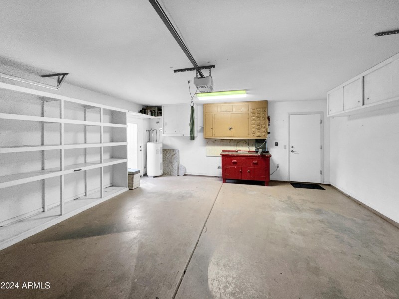 Garage storage, cabinets & workbench