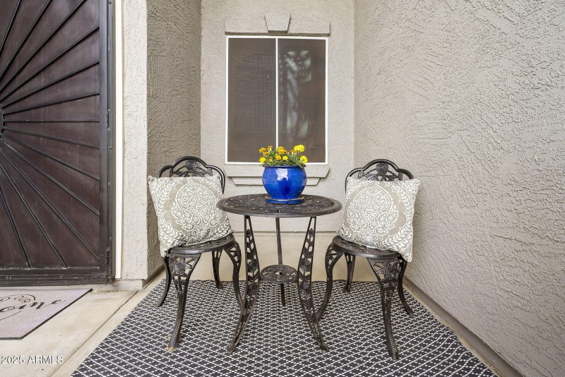 Welcoming front porch!