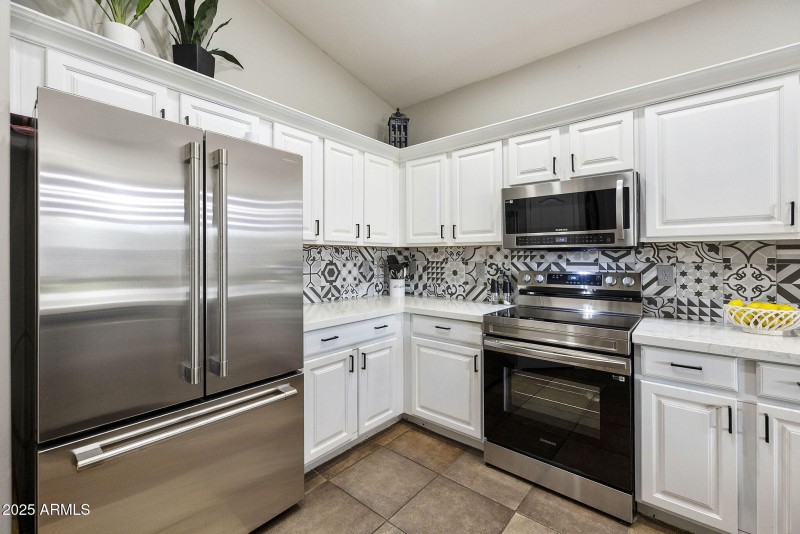 Fun designer back splash