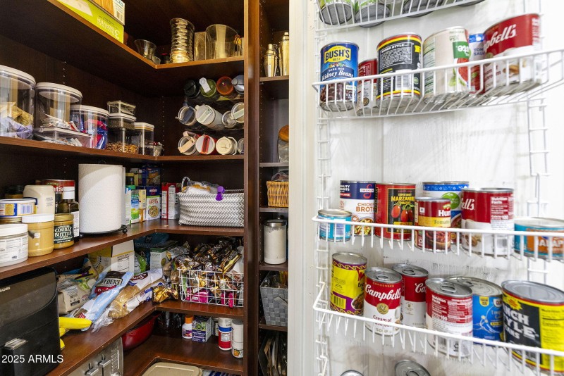 Custom designed pantry