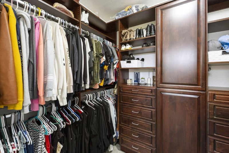 Master closet