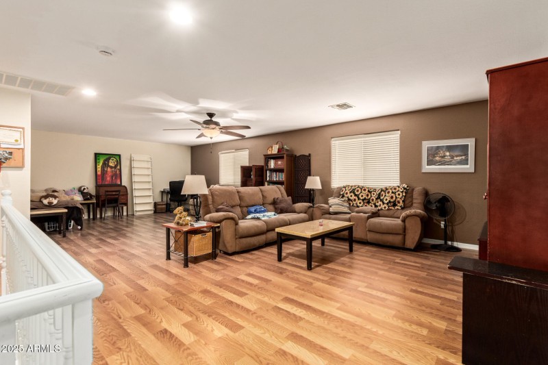 Upstairs family room