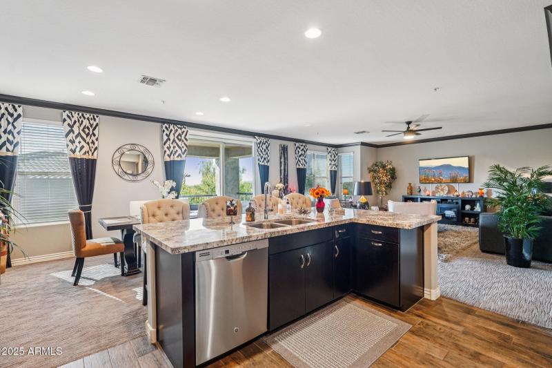 Open Concept Kitchen and Great Room