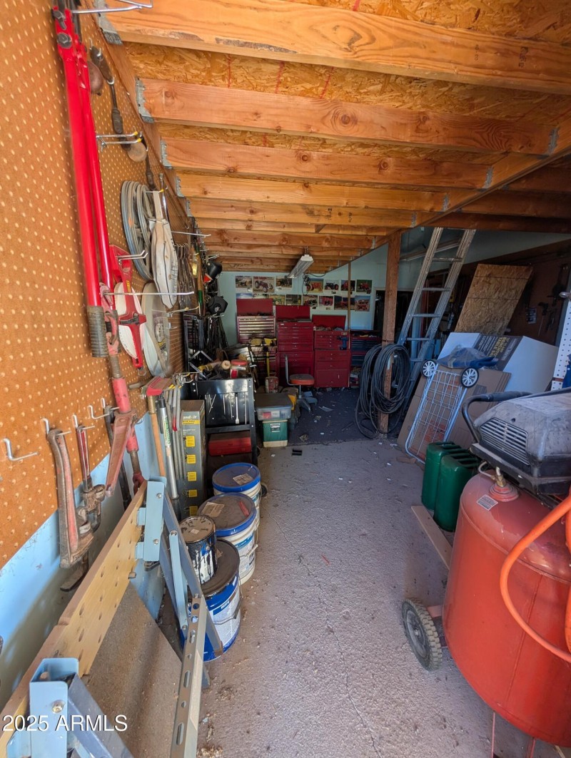 workshop area-storage rooms