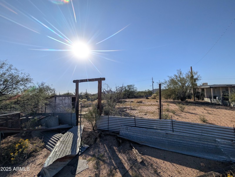 backyard - large parcel