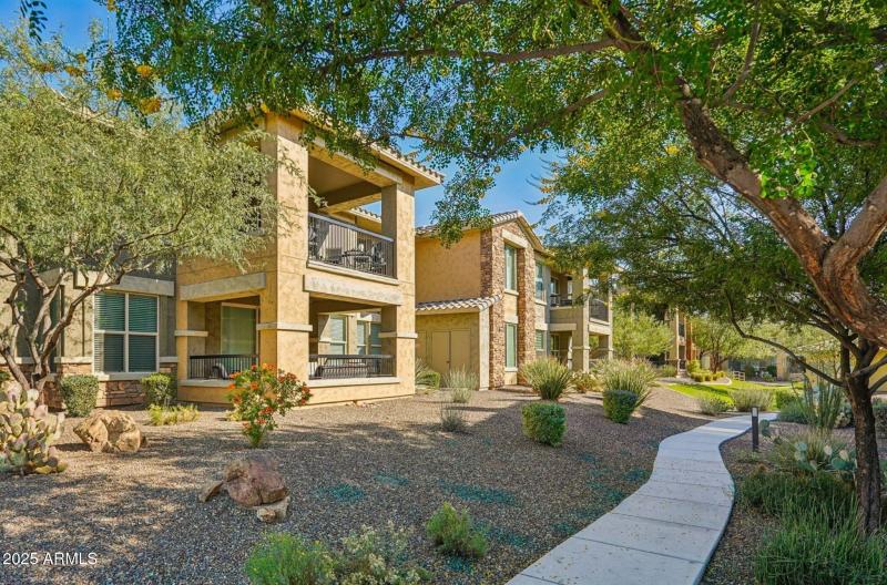Back View Community Walking Path