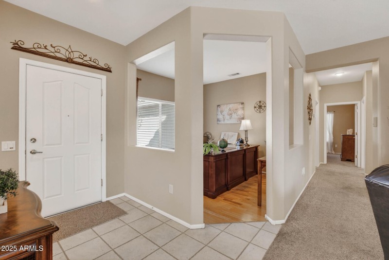 Entry Foyer & Office