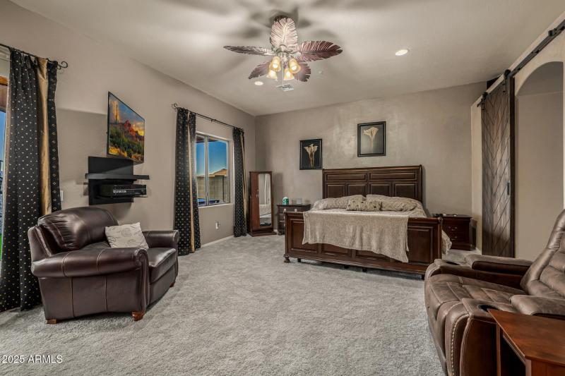 Owners Suite with Patio Exit