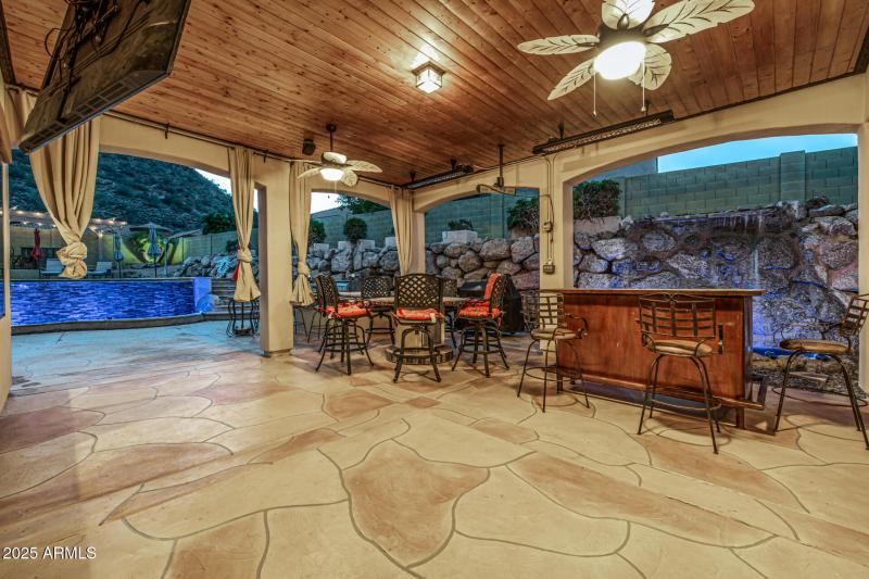 Patio Fans and Speakers