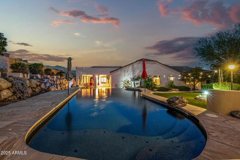 Negative-Edge PebbleTec Pool