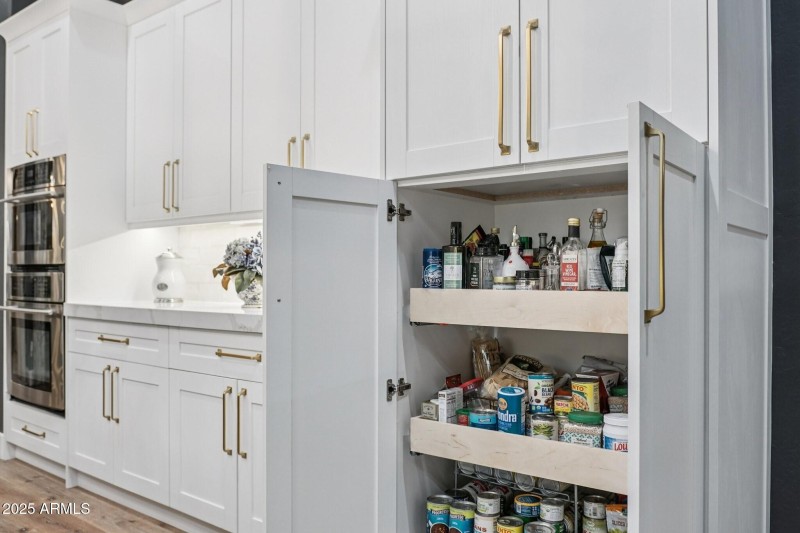 Custom Pull-Out Shelves