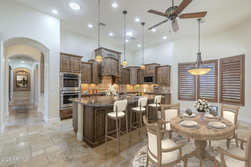 Kitchen with virtual staging