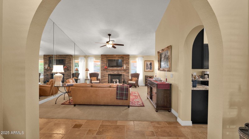 Entry into Living Room