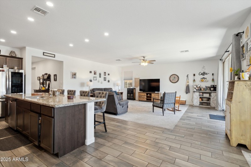 13-Kitchen to Living Room