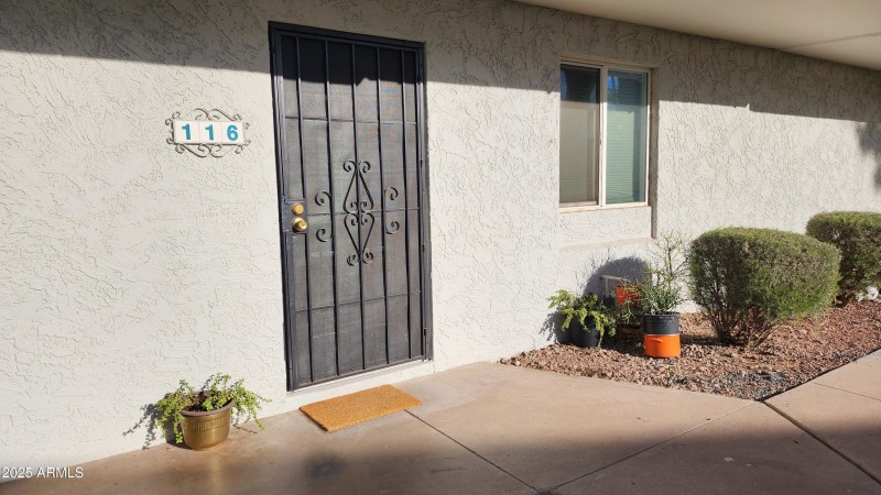 Unit 116 Front Door