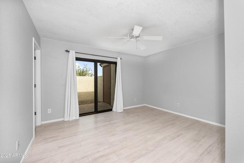 Primary bedroom view 1