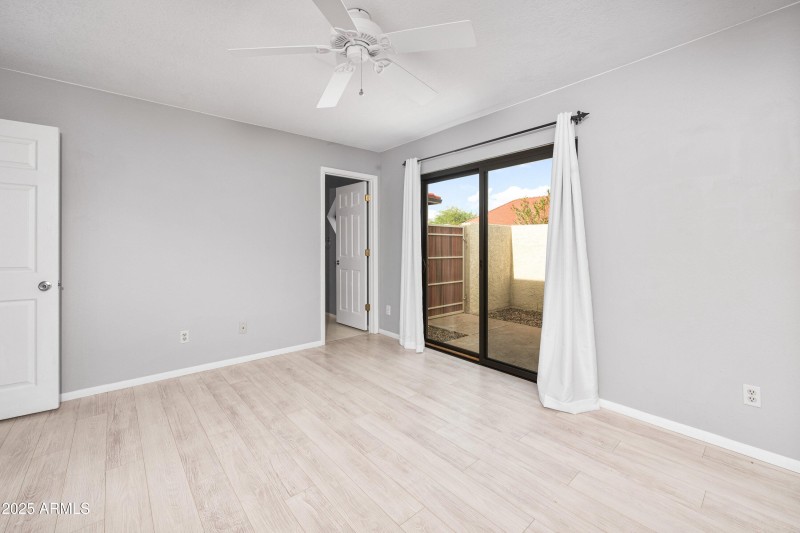 Primary bedroom view 2