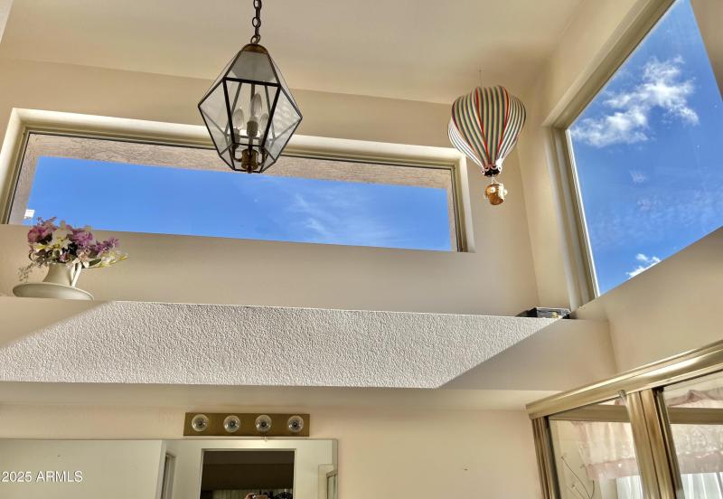 Natural light in primary bath