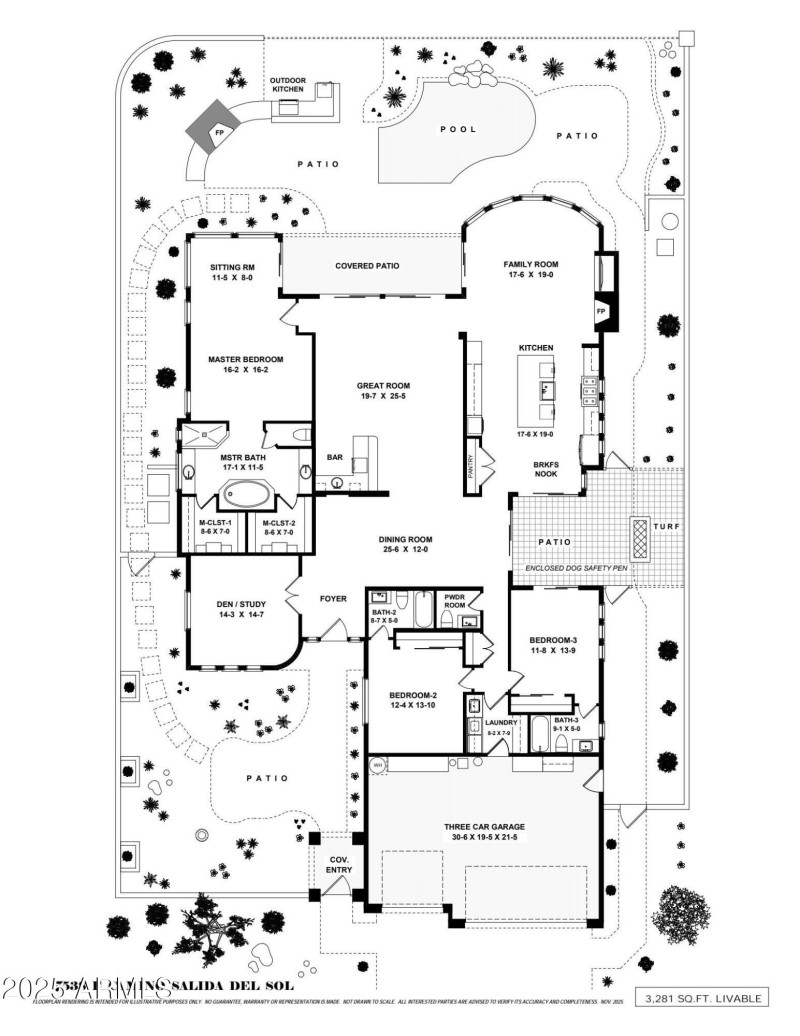 Floorplan Attached To Virtual Tour