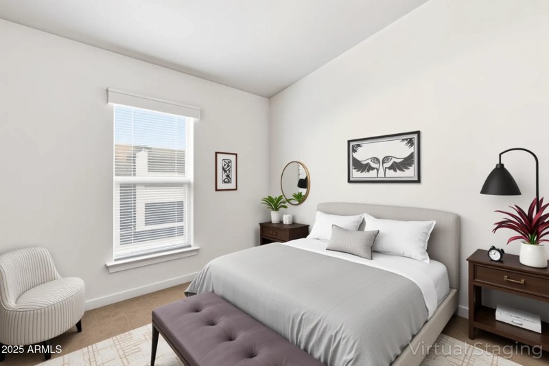 Virtually Staged Bedroom 2