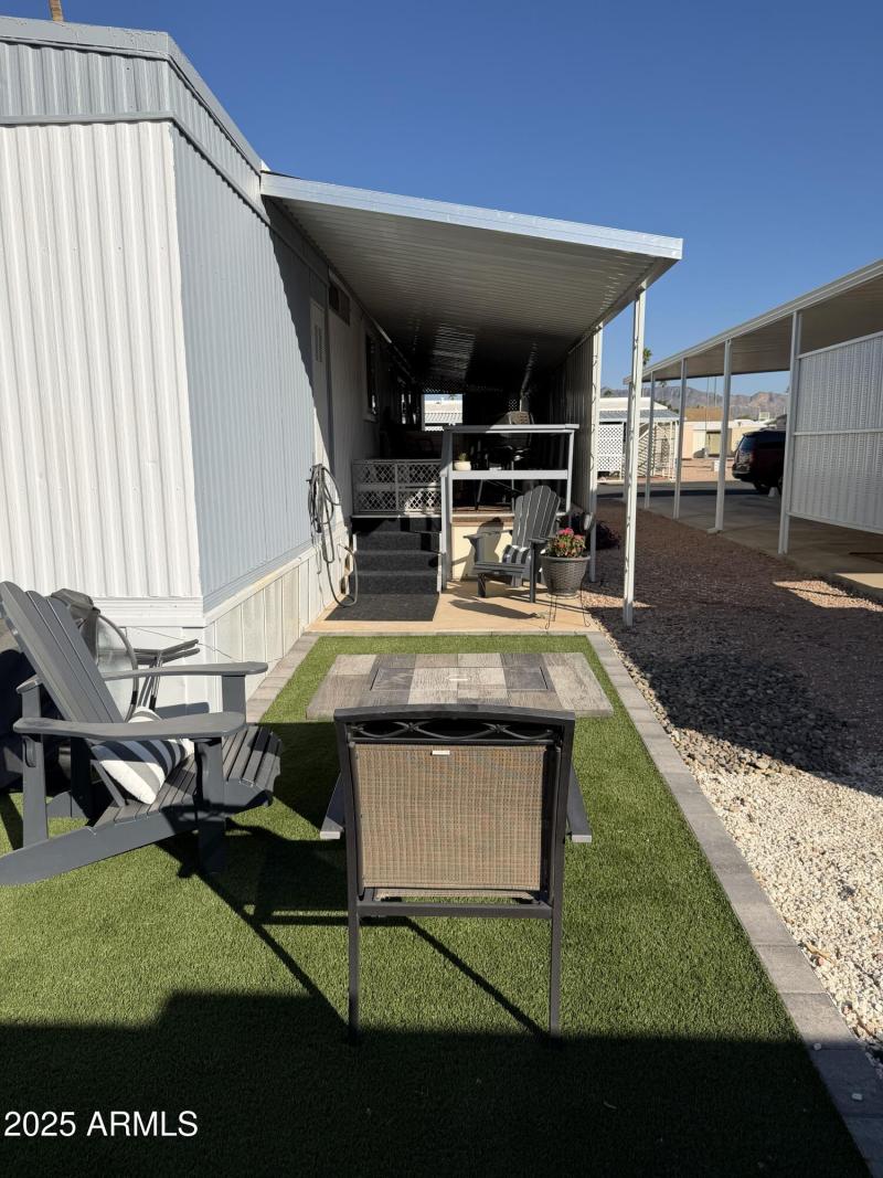 private back seating area