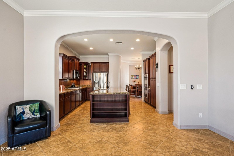 Kitchen from Family Room