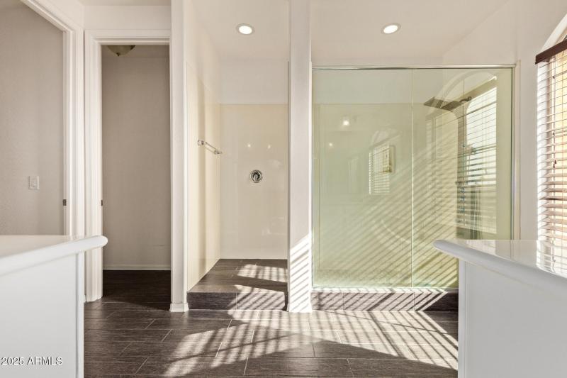 19 - master bathroom walk-in shower