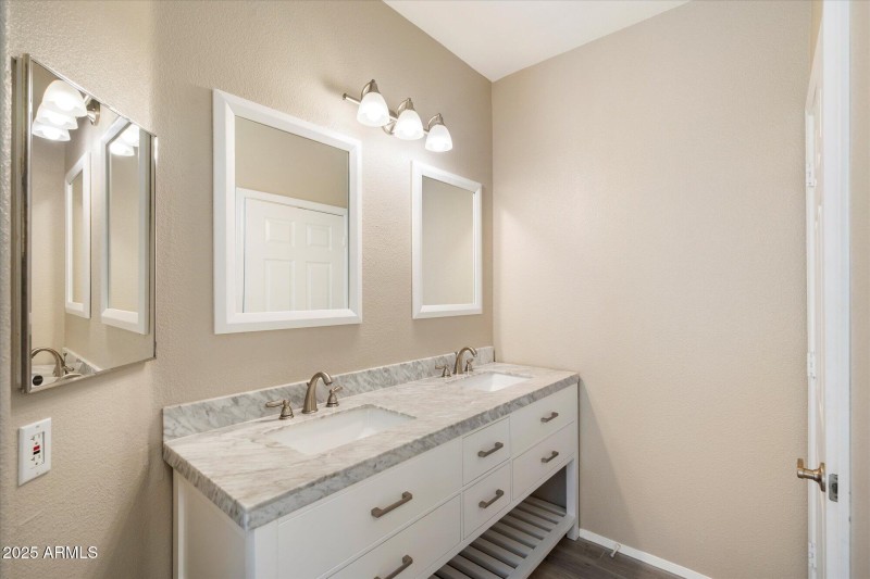 Primary Bath double sinks