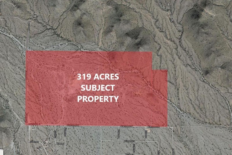 Buckeye Land (Fisher Prop) - aerial high