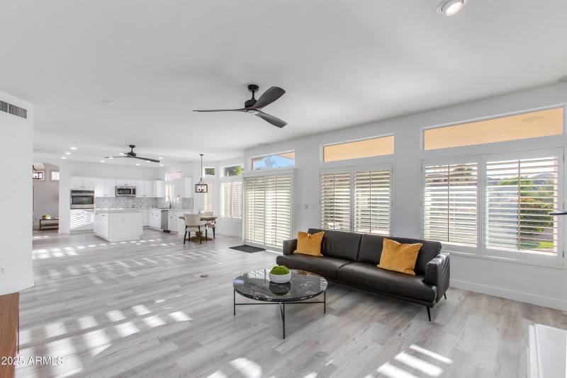 Family Room + Kitchen