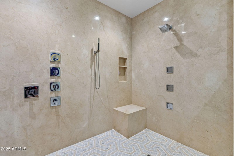 Primary Suite Shower.