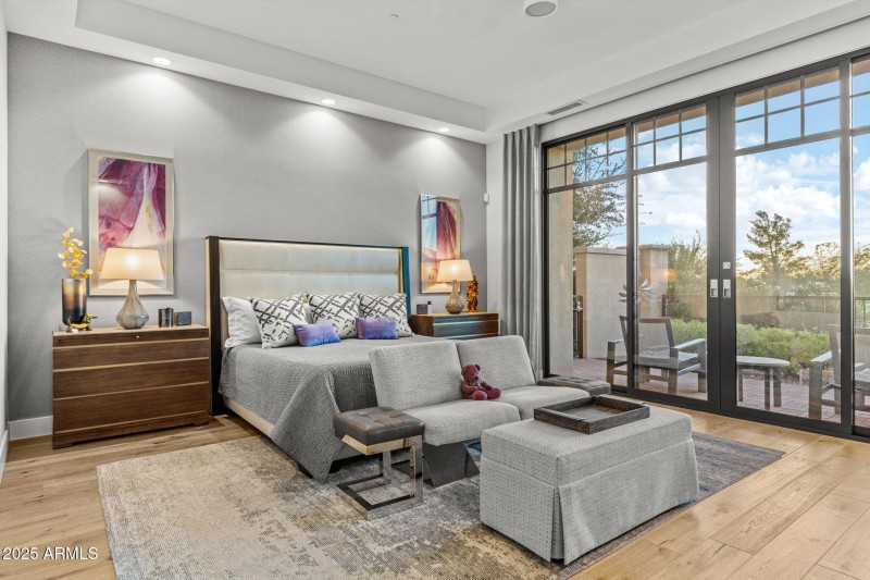 Primary Suite with private patio.