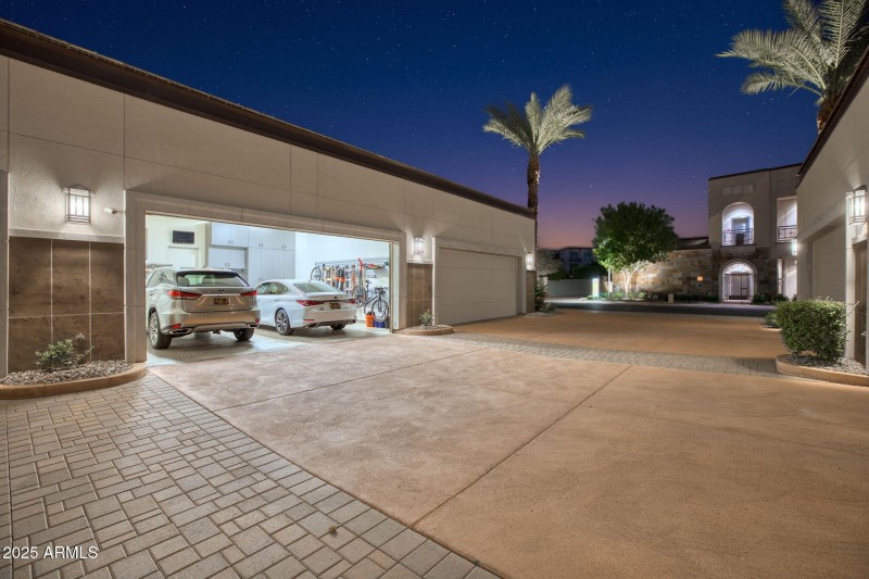 Your private garage is just like a home!